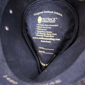 Original Outback Oilskin Australian Cowboy Hat XL - Image 7