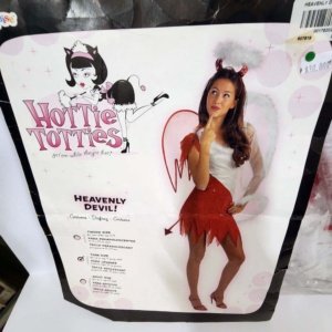 Hottie Totties Heavenly Devil Costume Size 9 Young Adult - Image 4
