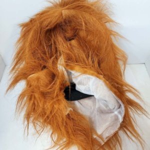 Used Full Face Lion's Head with Mane Mask and moving mouth - Image 5
