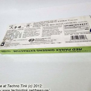 Original Pine Brand Red Panax Ginseng Extract Oral Liquid Box of 10 vials - Image 5