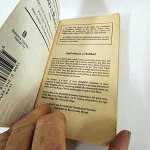 Used Paperback copy of J.R.R. Tolkien The Hobbit - Image 6