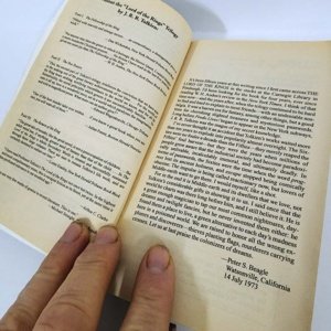 Used Paperback copy of J.R.R. Tolkien The Hobbit - Image 7
