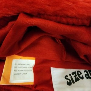 Red plush Gnome / Smurf Hat - Image 6