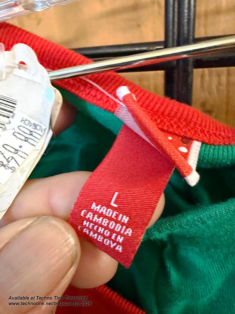 Holiday Set Pajamas Christmas Elf - Large - Image 11