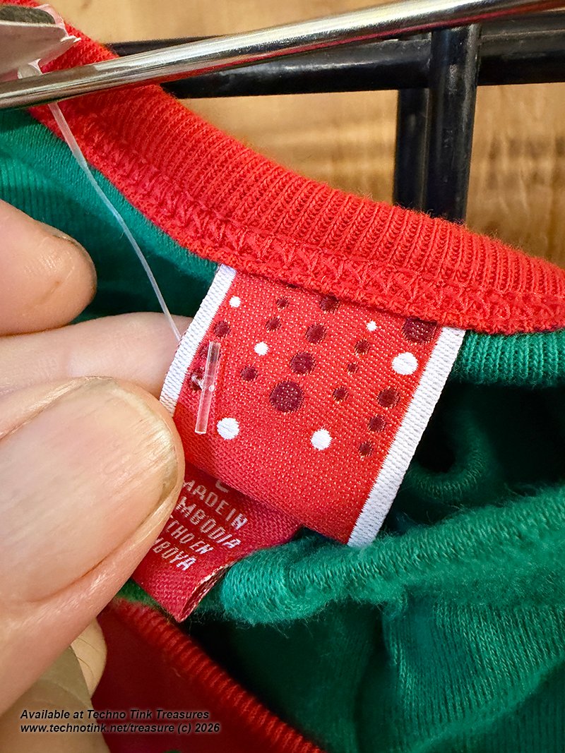 Holiday Set Pajamas Christmas Elf - Large - Image 12