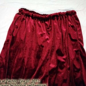 Extra Large Woman's Santa Suit (Jacket and Pants, no belt) - Image 7