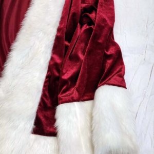 Extra Large Woman's Santa Suit (Jacket and Pants, no belt) - Image 10