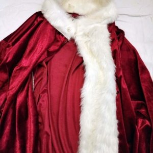 Extra Large Woman's Santa Suit (Jacket and Pants, no belt) - Image 12