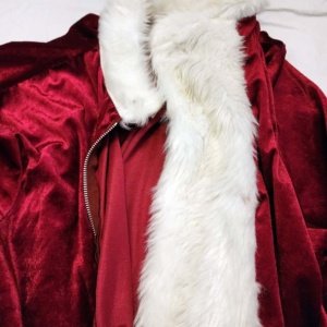 Extra Large Woman's Santa Suit (Jacket and Pants, no belt) - Image 14