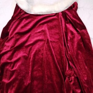 Extra Large Woman's Santa Suit (Jacket and Pants, no belt) - Image 18