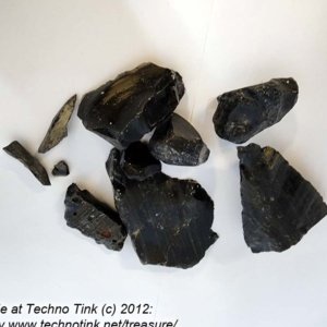 Black Obsidian chunks by the ounce - Image 3
