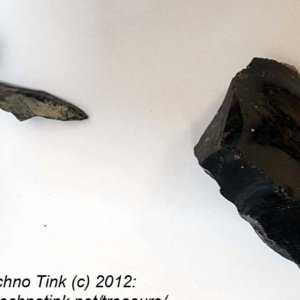 Black Obsidian chunks by the ounce - Image 9