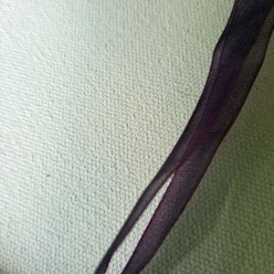 Pewter hanging zombie Pendant on Purple Ribbon Choker - Image 8