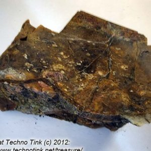 Large cut chunk of chert or agate, 3 faces smooth cut measures approx 5"x4"x2" - Image 6