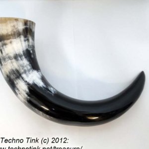 Steer horn 12 inch average  - Viking Drinking Horn - Image 4