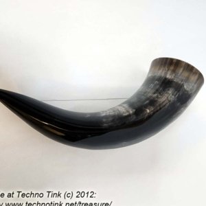 Pirate - Medieval - Viking Drinking Horn Steer 7-9 Inch  (HR100-S) - Image 3