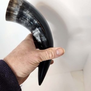 Pirate - Medieval - Viking Drinking Horn Steer 7-9 Inch  (HR100-S) - Image 6