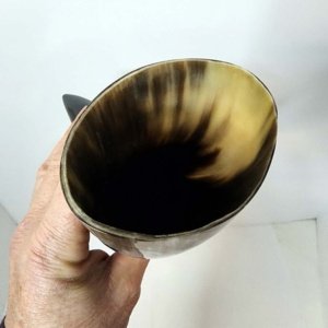 Pirate - Medieval - Viking Drinking Horn Steer 7-9 Inch  (HR100-S) - Image 8