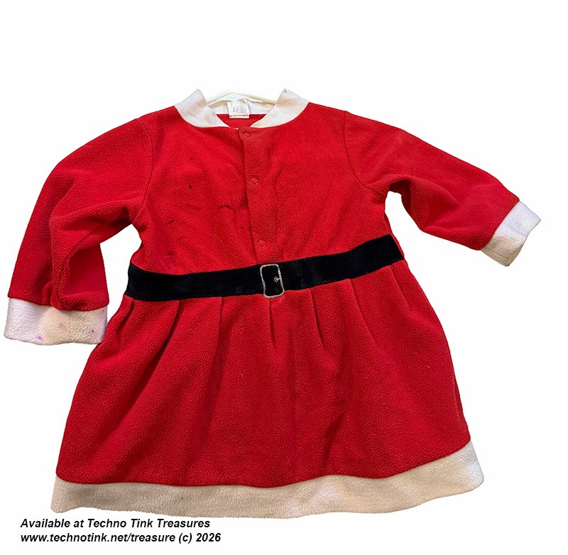 Red Santa Shirt - 24 months (previously owned)