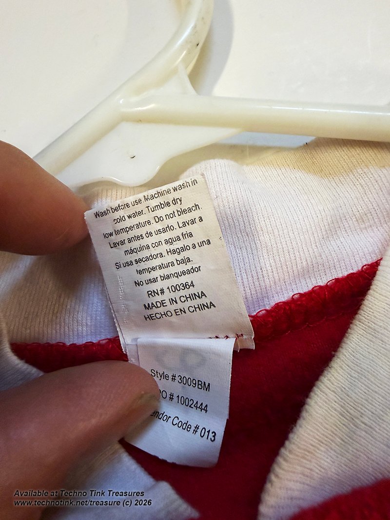 Red Santa Shirt - 24 months (previously owned) - Image 12