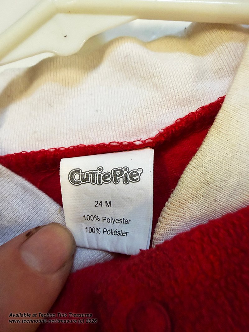 Red Santa Shirt - 24 months (previously owned) - Image 13