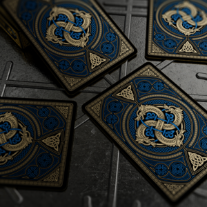 Valhalla Viking Emerald or Sapphire (Standard) Playing Cards - Image 13