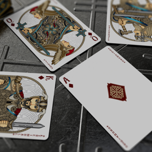 Valhalla Viking Emerald or Sapphire (Standard) Playing Cards - Image 14