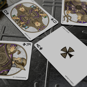 Valhalla Viking Emerald or Sapphire (Standard) Playing Cards - Image 16