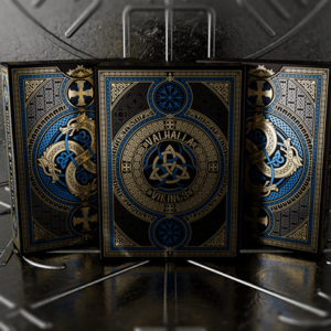 Valhalla Viking Emerald or Sapphire (Standard) Playing Cards - Image 18