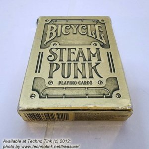 Bicycle Playing Cards Steam Punk by theory11 Poker Size Deck - GOOD (NO JOKER) - Image 3