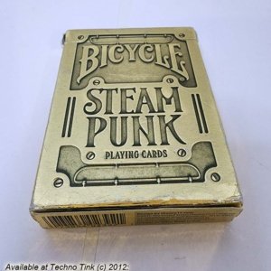 Bicycle Playing Cards Steam Punk by theory11 Poker Size Deck - GOOD (NO JOKER) - Image 4