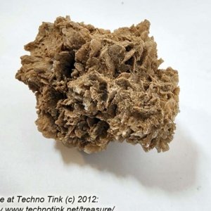 Desert Rose gypsum - Large chunk raw from Roswell New Mexico 4x3x3 - Image 4