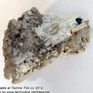 Small Fluorapatite Crystals and Quartz? approx 3"x2"x1" - Image 6
