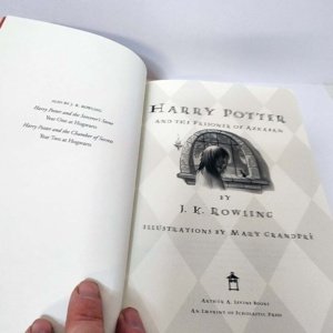 Harry Potter and the Prisoner of Azkaban by J.K. Rowling - Hardcover 1999 Used - Good - Image 9