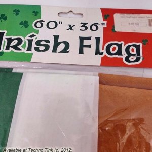 Irish Flag 60" x 36" - Image 4