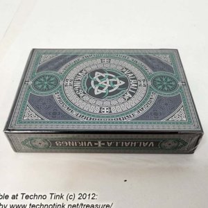 Valhalla Viking Emerald or Sapphire (Standard) Playing Cards - Image 12