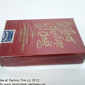 Limited Edition Ye Witches' Gold Gilded Fortune Cards (1 Way Back)(RED BOX) - Image 11