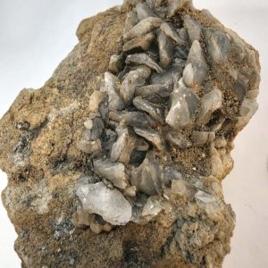 Medium Dragon Scales Calcite Crystals on matrix 4x3x3" - Image 8
