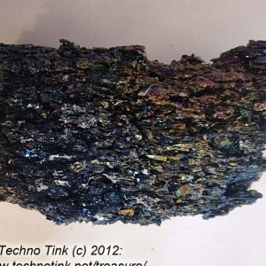 Silicium Carburandum Crystals - Large #0054 -- 4"x3.5"x2" - Image 9
