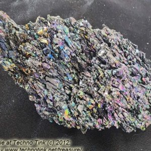 Silicium Carburandum Crystals - Large #0056 -- 4.5" x 2.5" x 2" - Image 11