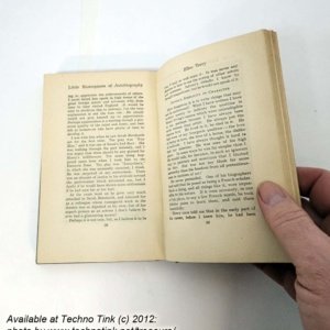 The Pocket University Volume XVII Part 1 Autobiography Writers edited by George Iles 1925 Hardcover - Image 9