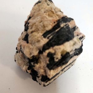 Black Tourmaline Crystals, Medium in feldspar and quartz base #0058 -- 3.5" x 3" x 3" - Image 9