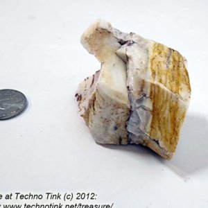 Small piece of White Opal chunk 2.5x1.5x1 - Image 4