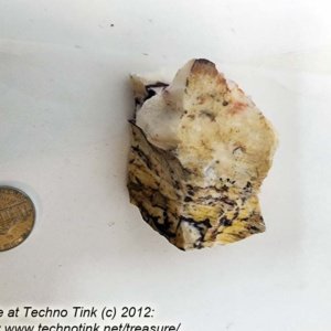 Small piece of White Opal chunk 2.5x1.5x1 - Image 6