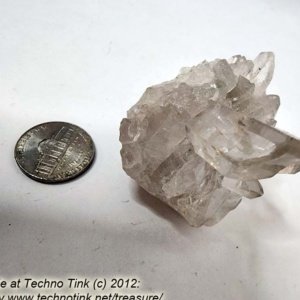 Quartz Crystal LG038 - Small-Medium Multi Point Cluster 2.5x2.5x2 - Image 4