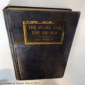 The Snake And The Sword by Percival Christopher Wren 1926 - Rare Hardcover - Image 6