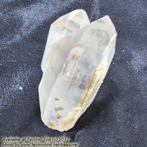 Quartz Crystal LG027 - Large Double Point Cluster  approx 2.5x1.5x1 - Image 14