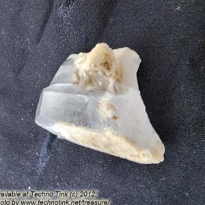 Quartz Crystal LG027 - Large Double Point Cluster  approx 2.5x1.5x1 - Image 18
