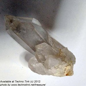 Quartz Crystal LG028 - Large  Triple Point Cluster 2.75x2x1 - Image 6