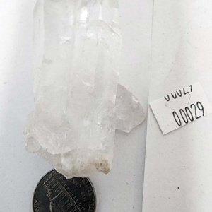 Quartz Crystal LG029 - Large Double Point Cluster  2.75x2x1.5 - Image 2